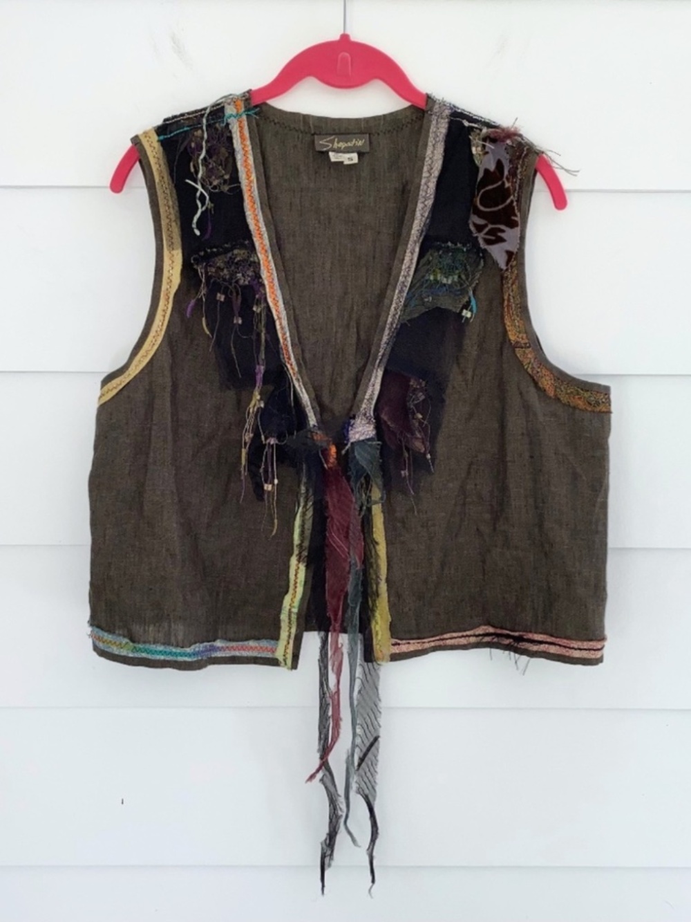 Shepatin Vest Art to Wear Small